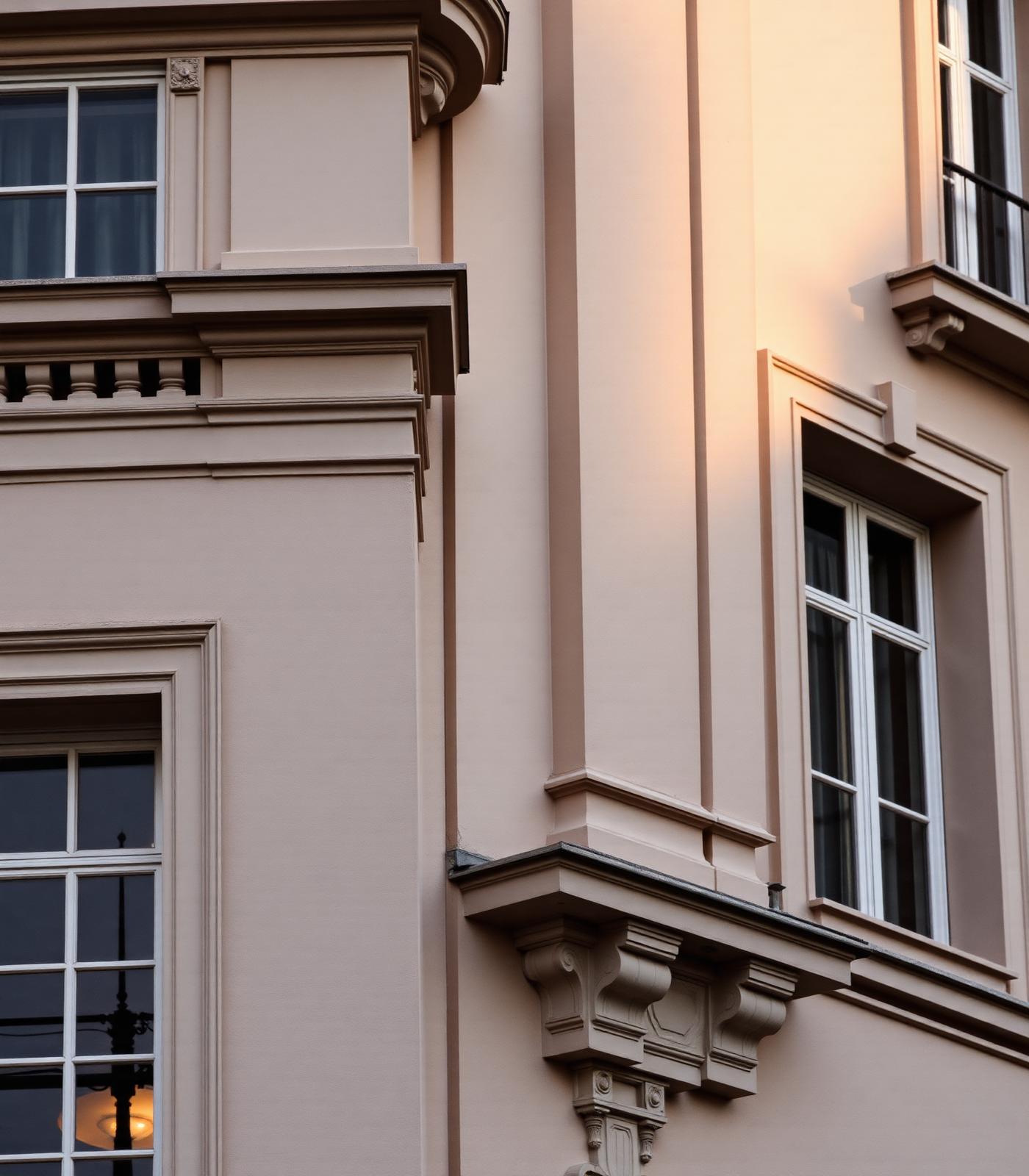 Budapest classical facade